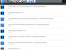 Tablet Screenshot of macrocoin.net
